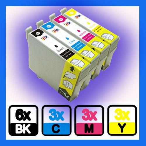 15 INK CARTRIDGE FOR EPSON S22 SX125 SX130 SX235W SX420W SX425W SX435W