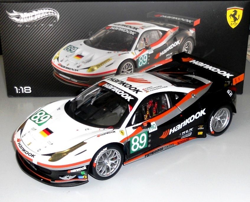 FERRARI 458 GT2 HANKOOK FARNBACHER LE MANS 2011 KEEN SIMONSEN