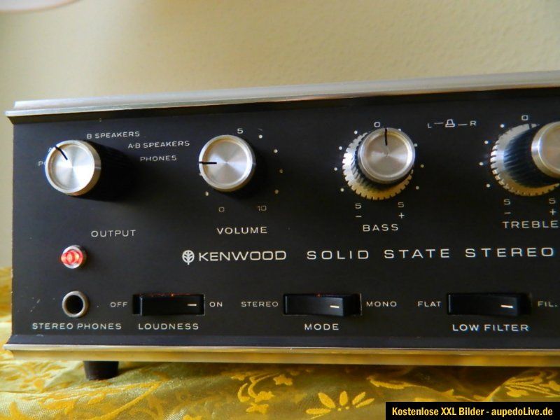 füt Kenner . Kenwood Ka 2500 Japan made, supersolide Qualität