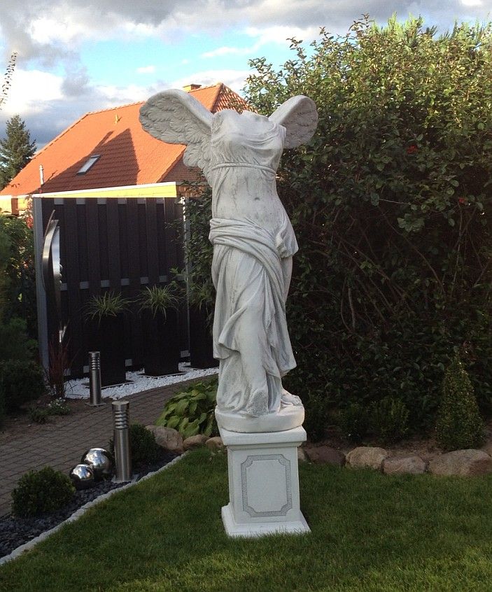 Gartenfigur Siegesgöttin Nike von Samothrake 155cm255kg Steinfigur