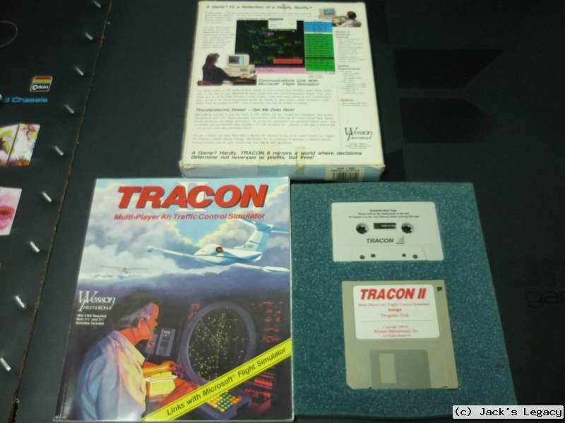 Tracon II + TAPE Commodore Amiga vintage Game Spiel Jeux Gioco 500