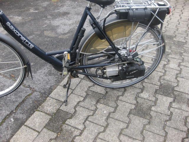 Saxonette Luxus Spartamet Sachs Hercules E Starter Fahrrad mit