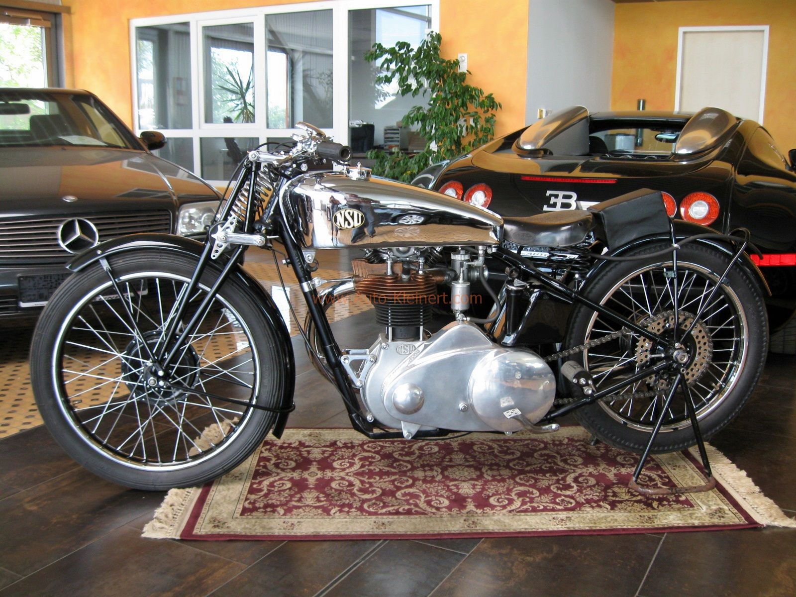 RARITÄT NSU 500 SSR aus 1930, Rennmaschine