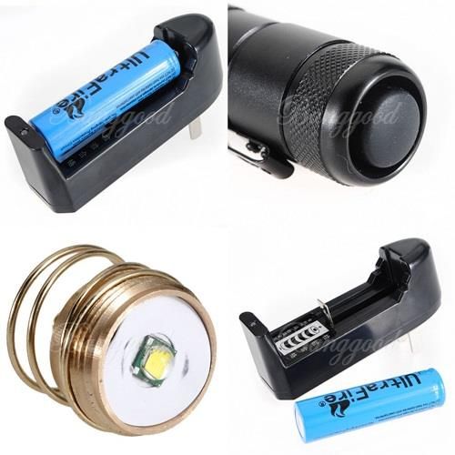 Ultrafire 1000LM CREE XM L 502B T6 LED Handlampe Taschenlampe+18650