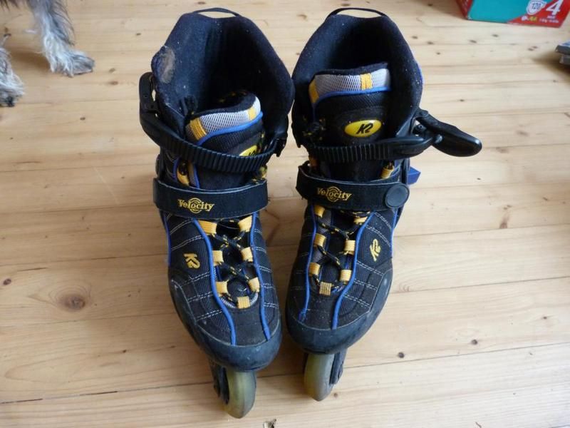 K2 Inliner Inlineskates Rollerblades Gr. 40,5 VELOCITY   W SUPER