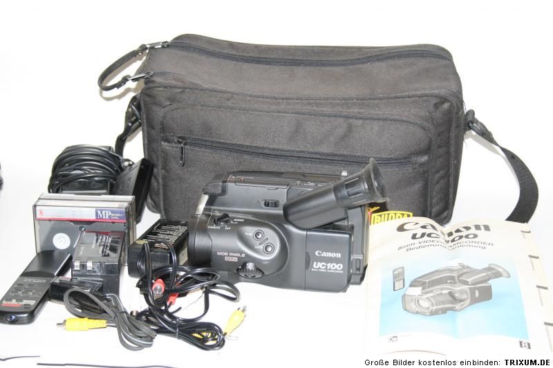 Canon UC 100 / 8mm Video Camcorder