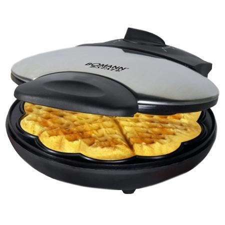 Bomann WA 522 CB, Waffeleisen, Herzwaffelform