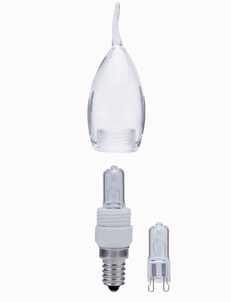 10x 510.22 Paulmann Leuchtmittel Cosylight Halogen 25W klar Kerze E14