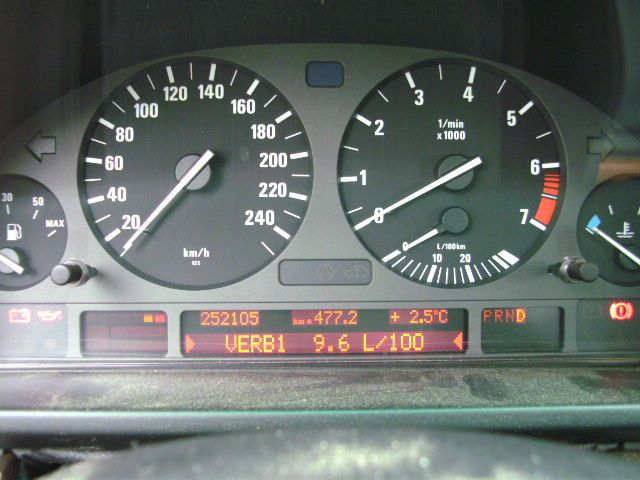 BMW 5er E39 Kombiinstrument Tacho Automatik High 528i Bj97