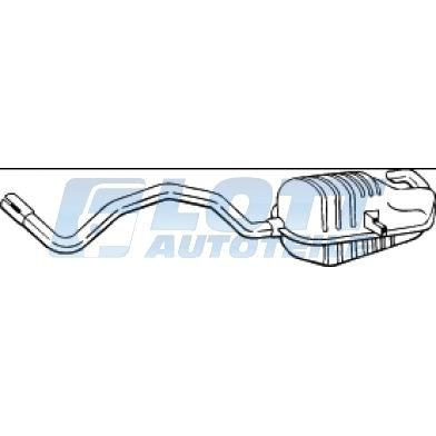 RENAULT GRAND MEGANE 2 SCENIC 2 JM01 BM01 CM01 EM01 » BOSAL