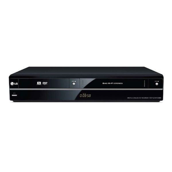 LG RCT 699 H DVD Recorder mit VHS Player Schwarz