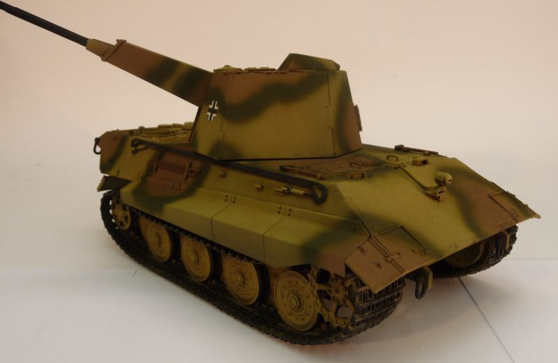 deutscher Flakpanzer E75 gebaut / German WWII heavy Tank E 75 built 1 ...