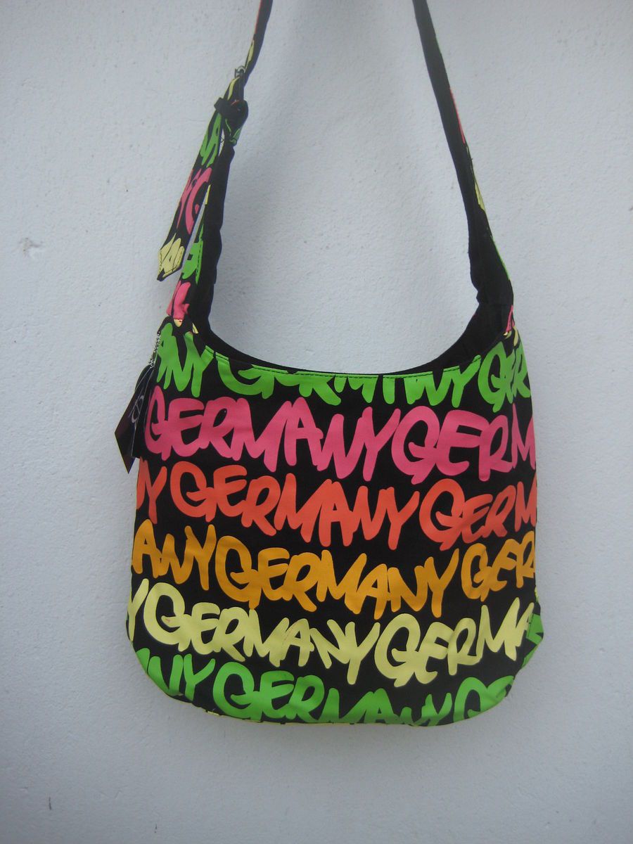 Germany Neon Umhägetasche Original Robin Ruth Städte Taschen Lousie