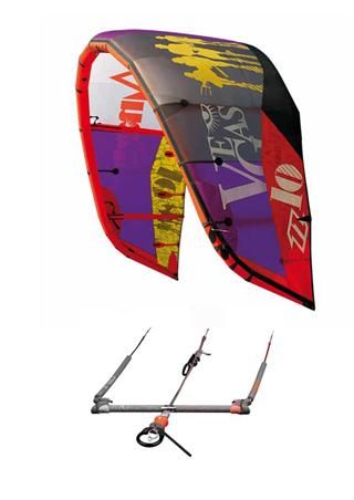 North Kites VEGAS 12 qm Kite + North Bar   2012   NEU   Freeride