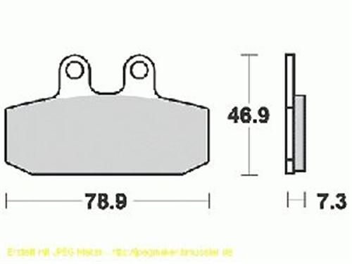 Lucas Bremsbeläge Sinter Roller MCB557SRM Malaguti 250 Sport City