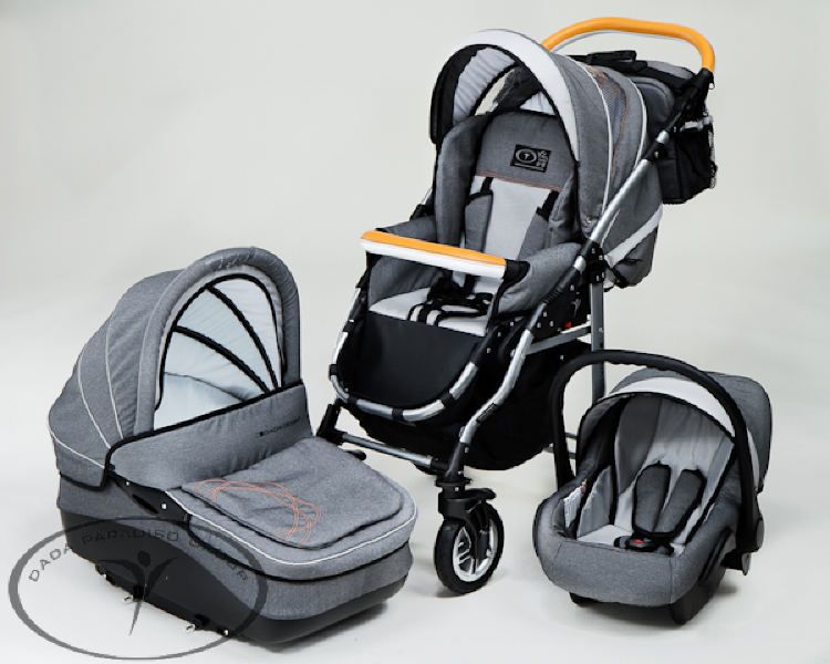 NEU Kinderwagen Kombi DENIM 3 in1 Modell 2012