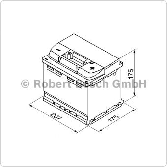 S4 001 12V 44AH 440A 544 402 044 BATTERIE GEFÜLLT+GELADEN