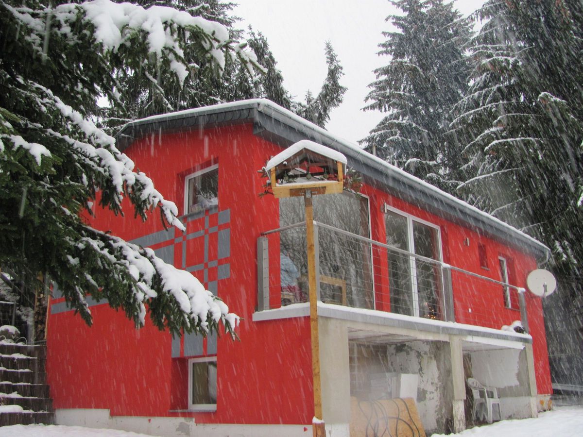 Ferienhaus im Thüringer Wald / Masserberg Schneesicher Ski Langlauf