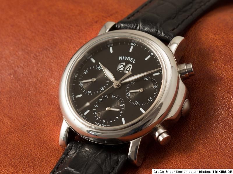 NIVREL Héritage Chronograph, Ref. N 581.001, Automatik, Großdatum