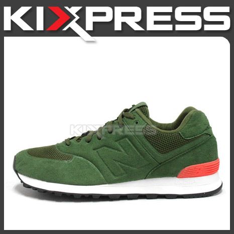 New Balance 574 [MS574GC] Army Green/Orange