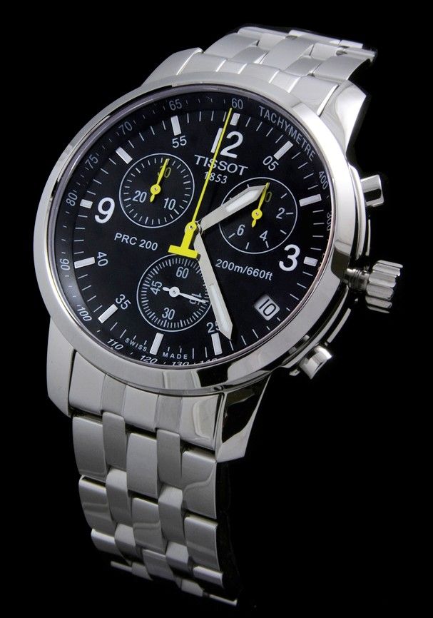 HERRENUHR TISSOT PRC 200 T17.1.586.52 Chronograph SAPHIRGLAS