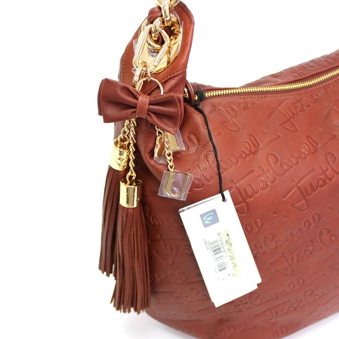 Just Cavalli Designer Tasche cognac