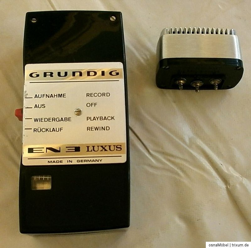 Grundig EN3 Luxus Diktiergerät aus den 60er Jahren