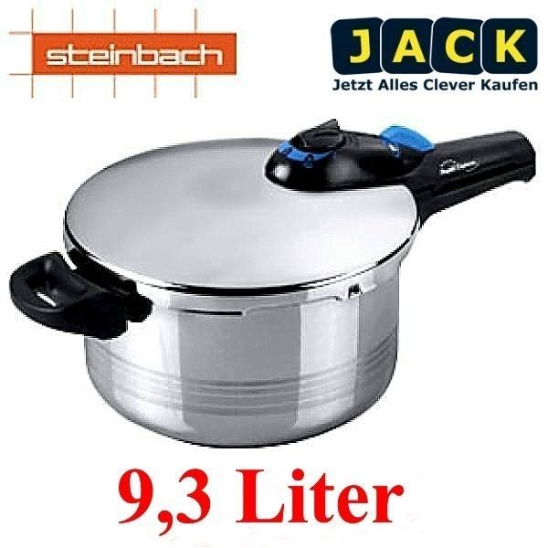 STEINBACH 9,3 LITER SCHNELLKOCHTOPF 2 TLG. KOCHTOPF INDUKTION TOPF