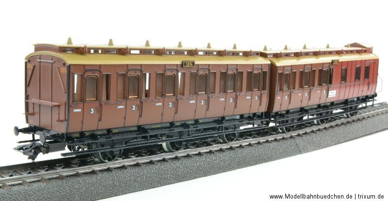 Märklin 4209   Abteilwagen mit Traglastenabteil, 3. Klasse der KPEV