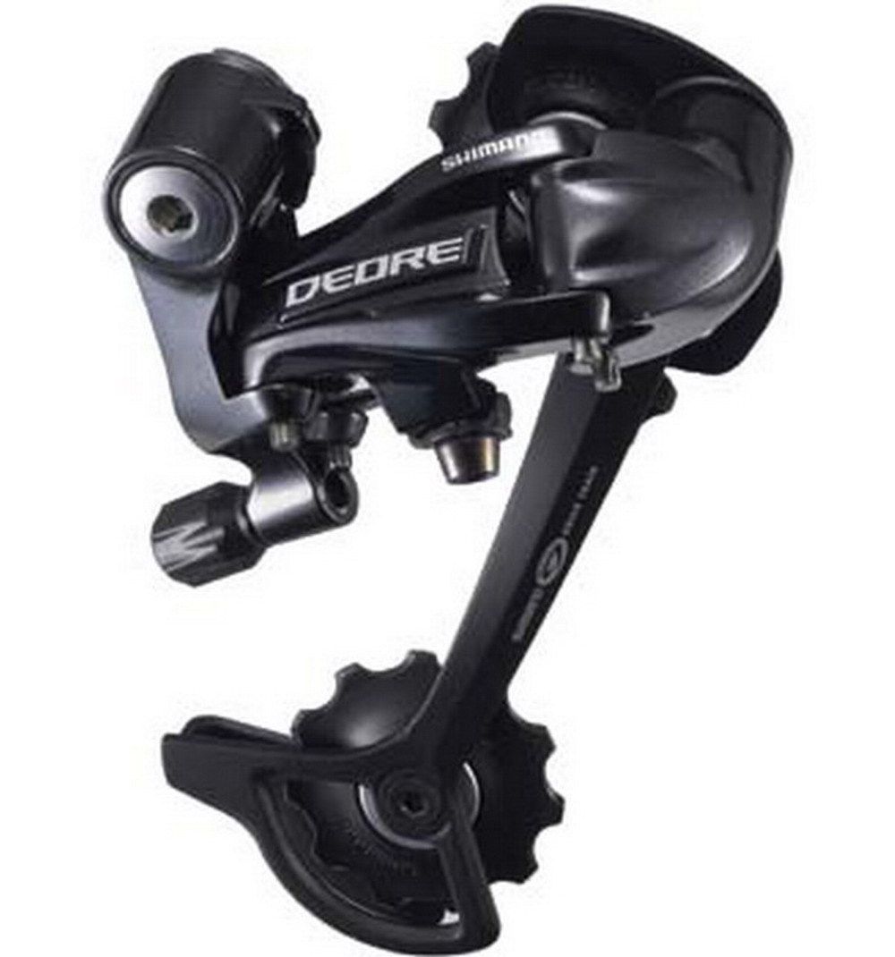 SHIMANO Deore Schaltwerk RD M591 SGS 9 fach langer Käfig # SCHWARZ