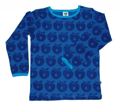 SMAFOLK LA Shirt SMAFOLK APFEL BLAU 86 92 98 104 110 116 NEUHEIT