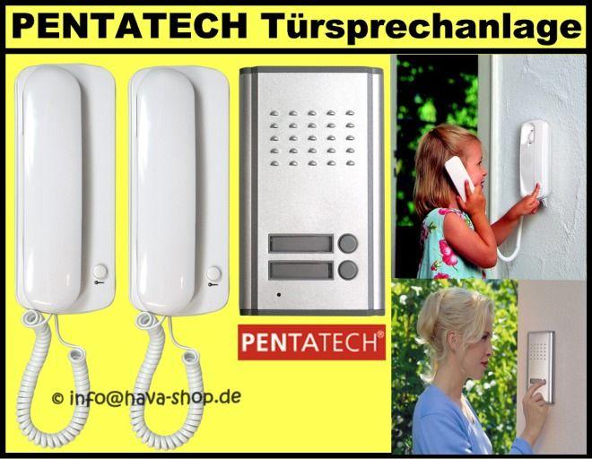 RABATTAKTION   PENTATECH Türsprechanlage 2 Familie