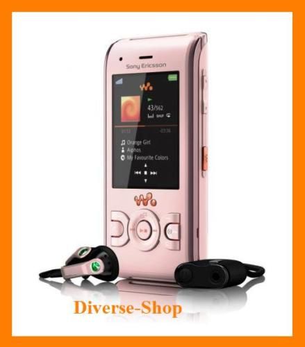 SONY ERICSSON W595 PINK HANDY OHNE VERTRAG OHNE SIMLOCK