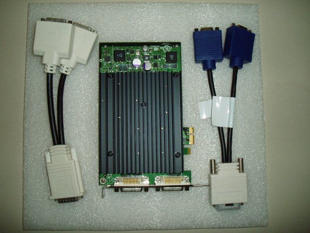 PNY NVIDIA Quadro NVS 440 256MB PCI e 2xDVI 2xVGA Neuw. 3536403330811