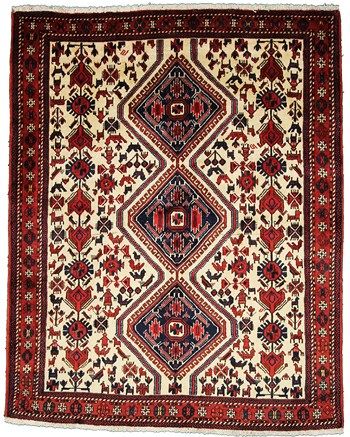 Perser Teppich SHIRAZ 191x154 Orientteppich echter Perserteppich