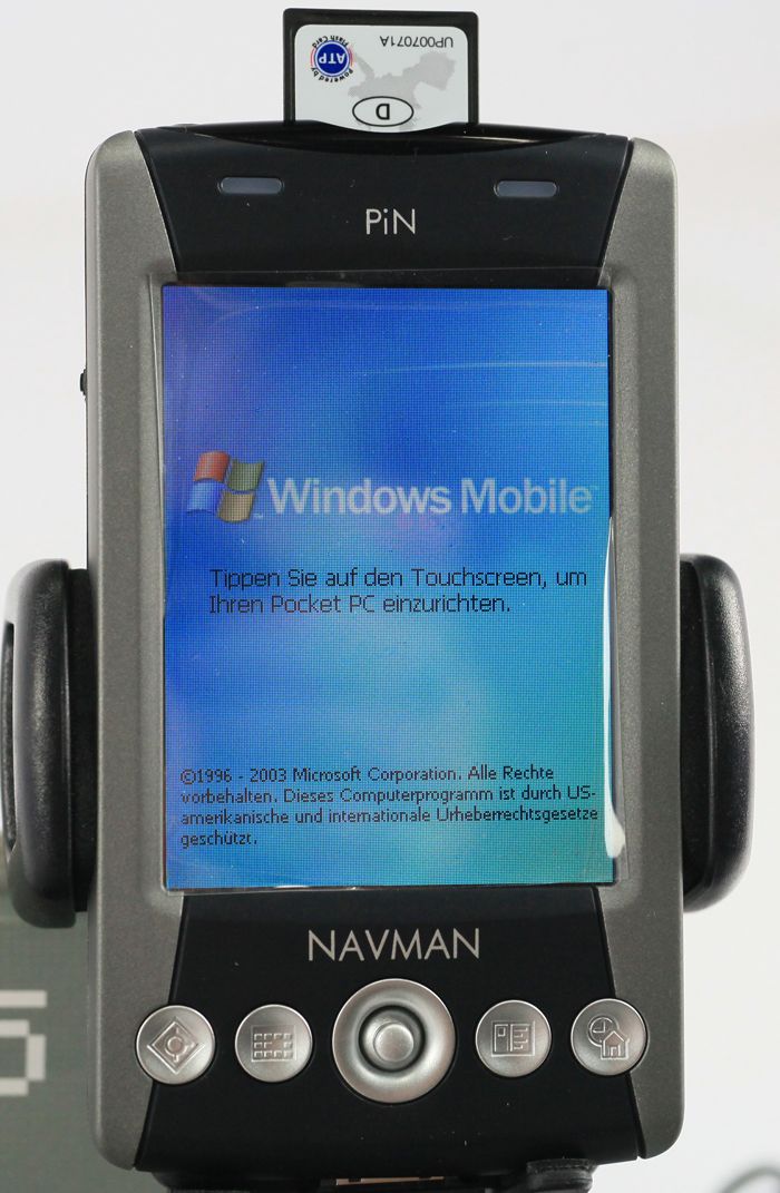 Navman PIN 570 Pocket PC Navigationssystem unbenutzt DEFEKT (c839