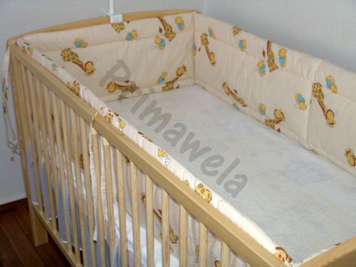 420 cm RUNDUM NESTCHEN für Bett 70 x 140 Baby Nestchen für Babybett