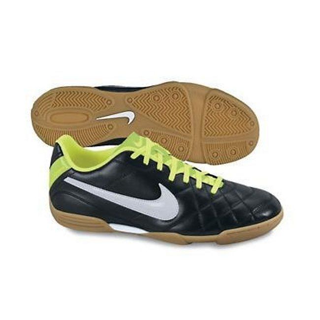 Nike Tiempo Rio IC Schwarz Herren Fußballschuhe Indoor