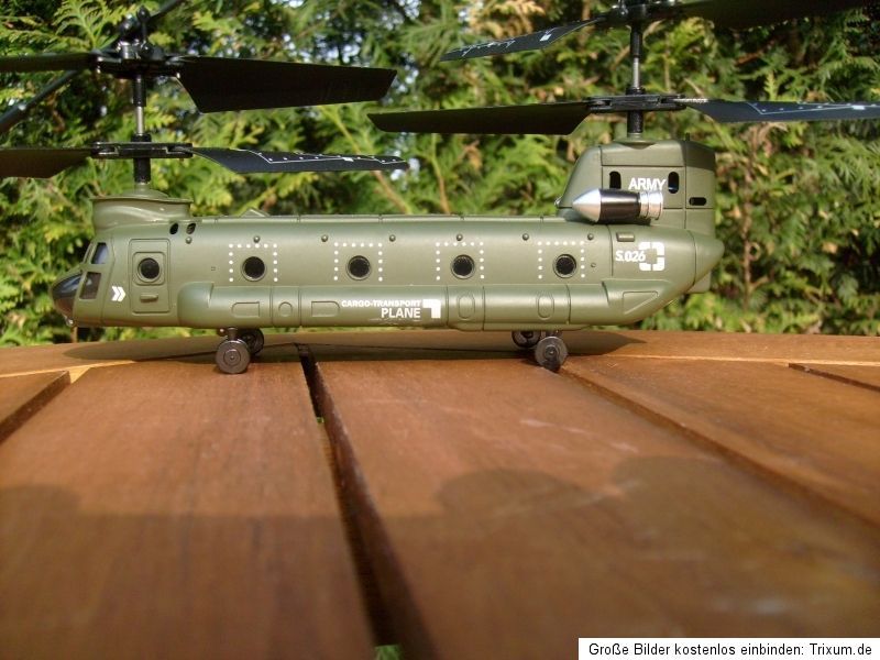 RC Hubschrauber Helikopter Chinook CH 47 Gyro neu Ferngesteuert