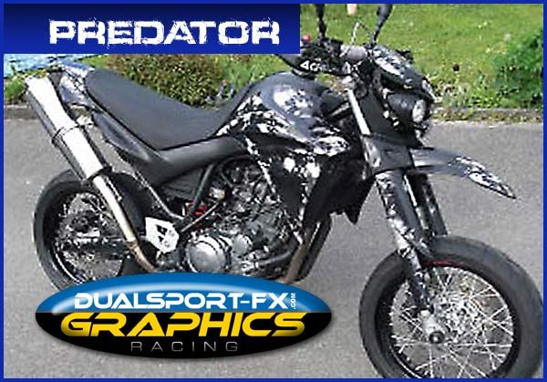 DUALSPORT FX PREDATOR FULL DEKOR,DECAL fits XT 660 R