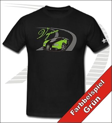 Shirt BUGATTI VEYRON Rennwagen Formel 1 Auto bis 5XL