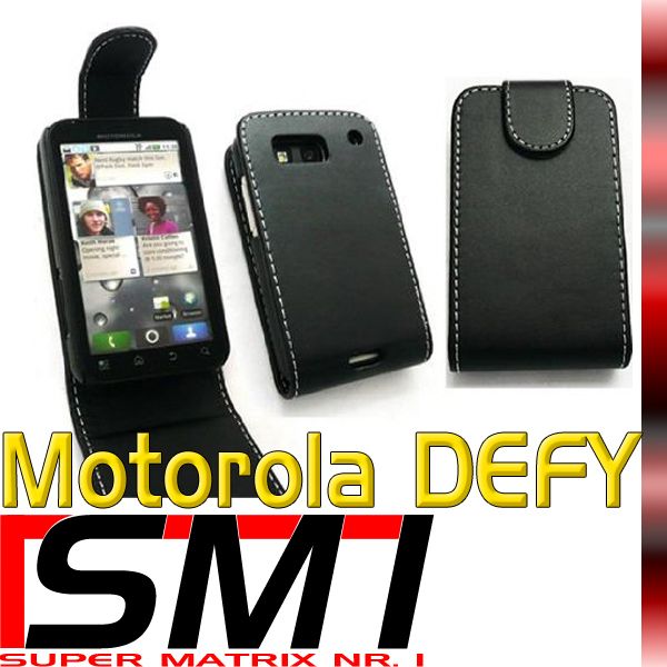 Motorola DEFY Handytasche Tasche Etui Hülle Case Flip