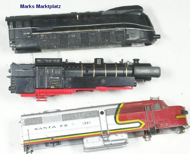 H0 Konv. 5 Lokgehäuse Guss Fleischmann + Märklin