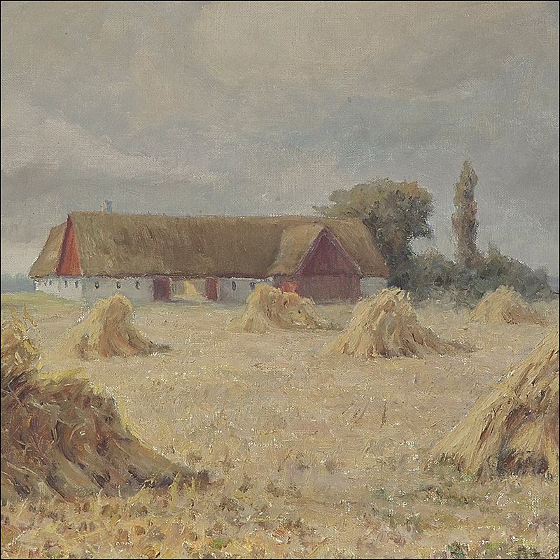 VERZ. KNUT DAHLANDER (1883–1933) »SCHWEDISCHES LANDSCHAFT ı