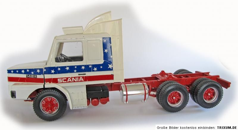 Scania T142M Roadrunner Italeri 124 z.Restaurieren o.Ersatzteile