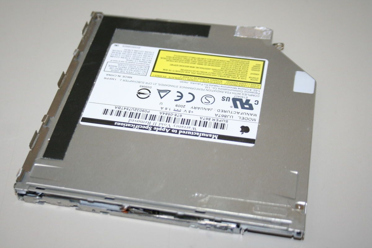  MacBook 13 A1181 2009 SATA Superdrive UJ 867A 678 0584A UJ 867A