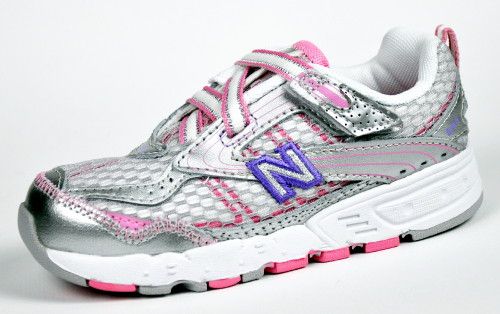 NEW BALANCE KV686PKI Kinder Laufschuhe Mädchen Schuhe Silber/Weiß