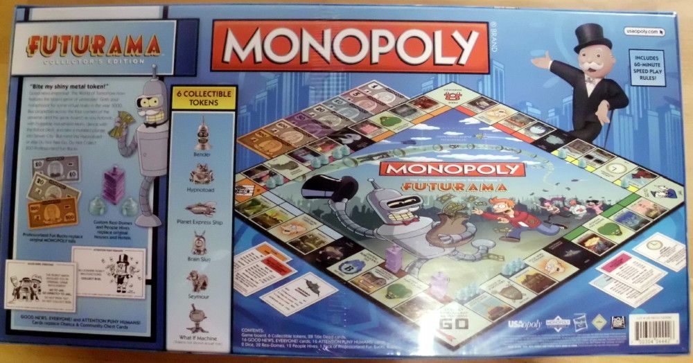 MONOPOLY Futurama Collectors Edition (Englisch) NEU OVP