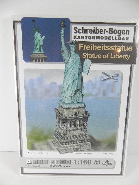 FREIHEITSSTATUE NEW YORK,Schreiber Kartonbausatz,Neu