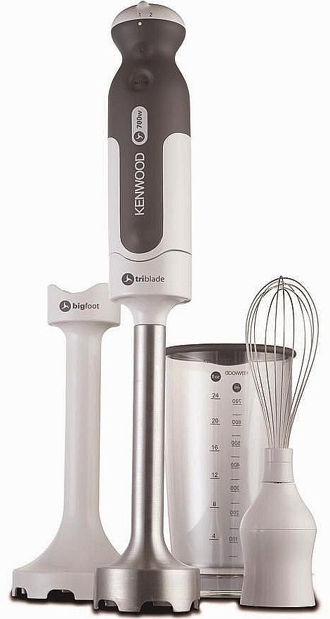 Kenwood HB714 Triblade Stabmixer + Mixerbecher + Schneebesen + XL